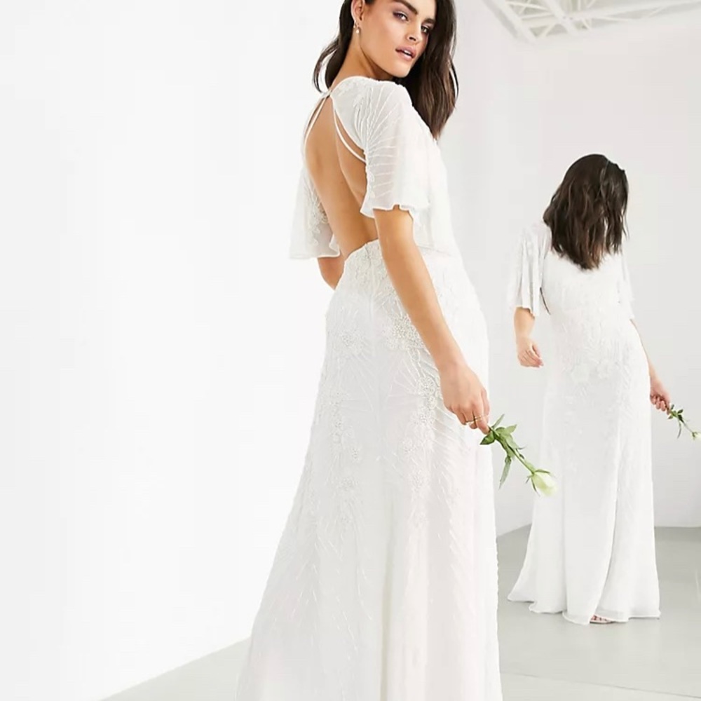 ASOS Gabriella Vintage Wedding Dress NWT